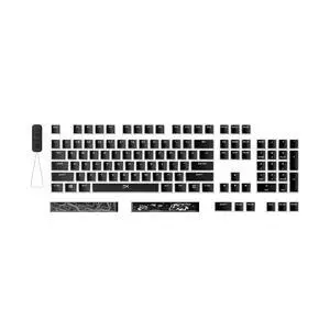 Pudding Keycaps 2 - Full Key Set - PBT - 112 Keys - Black Pudding Keycaps 2 - Full Key Set - PBT - 112 Keys - Black