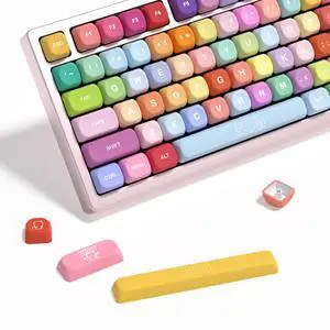 KBDiy Gummy Bears KOA Profile Keycaps Set,Dye-Sublimation PBT Cute Custom Keyboard Keycap,139 Key Cap 100 Percent Set for Cherry Gateron MX Switches Mechanical Keyboards KBDiy Gummy Bears KOA Profile Keycaps Set,Dye-Sublimation PBT Cute Custom Keyboard Keycap,139 Key Cap 100 Percent Set for Cherry Gateron MX Switches Mechanical Keyboards