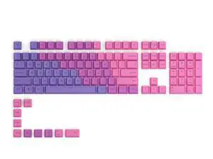GPBT Dye Sublimated Keycaps (Nebula) - Thick PBT Plastic 114 Keycap Set for 100% Full Size, 85% 80% TKL, 60% Compact, 75% Mechanical Keyboards GPBT Dye Sublimated Keycaps (Nebula) - Thick PBT Plastic 114 Keycap Set for 100% Full Size, 85% 80% TKL, 60% Compact, 75% Mechanical Keyboards