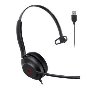 UH35 Wired Headset, USB-A, AI Noise Canceling Mic,HD Audio, On-Ear UH35 Wired Headset, USB-A, AI Noise Canceling Mic,HD Audio, On-Ear
