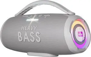 Speakers Bluetooth Wireless, 80W Max Loud Portable Speaker with Bass, 20H Playtime, IPX6 Waterproof, Dual Pairing, Perfect for Outdoor Camping,Beach Speakers Bluetooth Wireless, 80W Max Loud Portable Speaker with Bass, 20H Playtime, IPX6 Waterproof, Dual Pairing, Perfect for Outdoor Camping,Beach