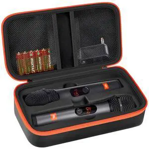 Dual Microphone Case for JBL PartyBox Wireless Mic, Case Only Dual Microphone Case for JBL PartyBox Wireless Mic, Case Only