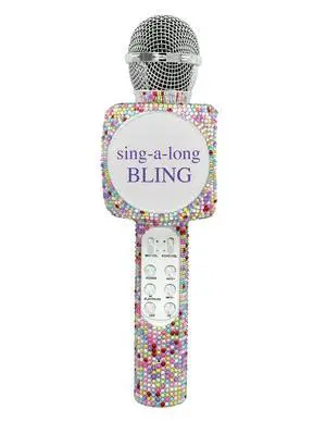 Sing-Along Bling Bluetooth Karaoke Microphone with LED for Karaoke Speaker Sing-Along Bling Bluetooth Karaoke Microphone with LED for Karaoke Speaker