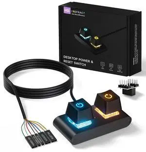 Dual PC Power Button, External ATX Power and Reset Switch Dual PC Power Button, External ATX Power and Reset Switch