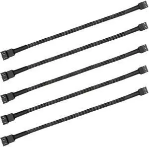 12" pwm Fan Extension Cable4 pin Fan Extension CableCable Extension pcPC Fan Extension Cable, PWM Fan Extension Cable, PWM Extension Cable (12"30cm 5pcs) 12" pwm Fan Extension Cable4 pin Fan Extension CableCable Extension pcPC Fan Extension Cable, PWM Fan Extension Cable, PWM Extension Cable (12"30cm 5pcs)