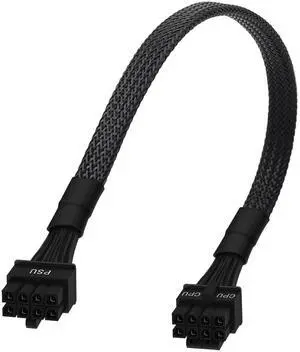 CPU Cable for Corsair PSUs, CPU 8 Pin Male to CPU 8 Pin (4+4 Detachable) Male EPS-12V Motherboard Power Adapter Sleeved 25-inch (63cm) CPU Cable for Corsair PSUs, CPU 8 Pin Male to CPU 8 Pin (4+4 Detachable) Male EPS-12V Motherboard Power Adapter Sleeved 25-inch (63cm)
