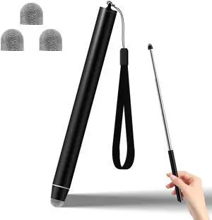 Universal Telescopic Stylus Pen for Touch Screens,Retractable PointerStick Universal Telescopic Stylus Pen for Touch Screens,Retractable PointerStick