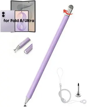 2-in-1 Rotatable Stylus Pen for Samsung Galaxy Z Fold 8/Z Fold8 Ultra Pen 2-in-1 Rotatable Stylus Pen for Samsung Galaxy Z Fold 8/Z Fold8 Ultra Pen