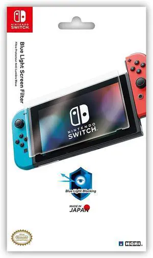 Nintendo Switch Blue Light Screen Filter (Blue Light Blocking Screen Protector) Officially Licensed By Nintendo - Nintendo Switch Nintendo Switch Blue Light Screen Filter (Blue Light Blocking Screen Protector) Officially Licensed By Nintendo - Nintendo Switch