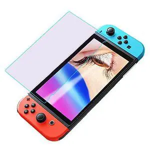 Anti Blue Light Anti Glare Matte Low Reflection Tempered Glass Screen Protector compatible with Nintendo Switch 6.2 inch, Eye Protection Relieve Eye Fatigue 1 Pack Anti Blue Light Anti Glare Matte Low Reflection Tempered Glass Screen Protector compatible with Nintendo Switch 6.2 inch, Eye Protection Relieve Eye Fatigue 1 Pack