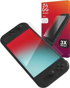 Glass+ Nintendo Switch 2 Screen Protector 3X Stronger Tempered Glass with Reinforced Edges, Scratch & Smudge Resistant, InvisibleShield, Easy Installation, Smooth Touch Glass+ Nintendo Switch 2 Screen Protector 3X Stronger Tempered Glass with Reinforced Edges, Scratch & Smudge Resistant, InvisibleShield, Easy Installation, Smooth Touch