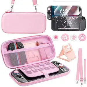 Cute Travel Carrying Case for Nintendo Switch 2 (2025) Cute Travel Carrying Case for Nintendo Switch 2 (2025)