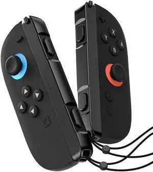 Switch 2 Wrist Straps for Mouse Mode, 2 PCS Switch 2 Controller Handle Lanyard Attachments Replacement Parts, Black Switch 2 Controller Accessories with Adjustable Wristband Switch 2 Wrist Straps for Mouse Mode, 2 PCS Switch 2 Controller Handle Lanyard Attachments Replacement Parts, Black Switch 2 Controller Accessories with Adjustable Wristband
