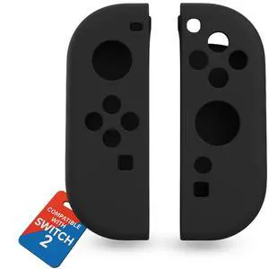 Joy-Con Silicone Grip Covers for Nintendo Switch 2 and Switch 1 - Anti-Slip Protective Skin Set - Ergonomic Controller Grip - Soft Silicone - Fits Nintendo Switch 2 Joy-Con Joy-Con Silicone Grip Covers for Nintendo Switch 2 and Switch 1 - Anti-Slip Protective Skin Set - Ergonomic Controller Grip - Soft Silicone - Fits Nintendo Switch 2 Joy-Con