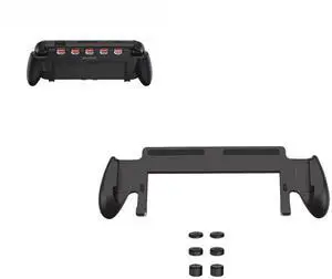 Console Grip Compatible with Switch 2 with 5 Game Slots Hard Shell Ergonomic Handheld Grip Case with Thumb Grips Console Grip Compatible with Switch 2 with 5 Game Slots Hard Shell Ergonomic Handheld Grip Case with Thumb Grips