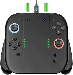 Switch 2 Charging Grip for Nintendo Switch 2 JoyCon 2 Controller Switch 2 Charging Grip for Nintendo Switch 2 JoyCon 2 Controller