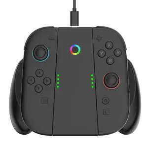Charging Grip for Nintendo Switch 2 Joycon, Ergonomic Controller Grip Charging Grip for Nintendo Switch 2 Joycon, Ergonomic Controller Grip