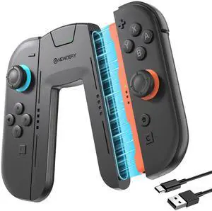 Magnetic Charging Grip for Switch 2, Compatible with Joy-Con 2 Magnetic Charging Grip for Switch 2, Compatible with Joy-Con 2