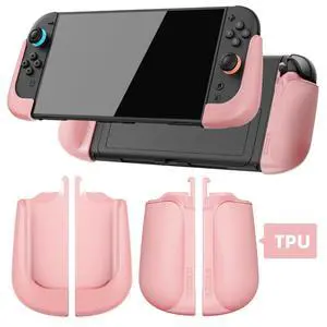 NexGrip Ergonomic Grip Set for Nintendo Switch 2 Joycons, Grip Case Compatible with Joy Con 2 Controller, Compatible with Switch 2 Joycon, Switch 2 Accessories - Pink NexGrip Ergonomic Grip Set for Nintendo Switch 2 Joycons, Grip Case Compatible with Joy Con 2 Controller, Compatible with Switch 2 Joycon, Switch 2 Accessories - Pink