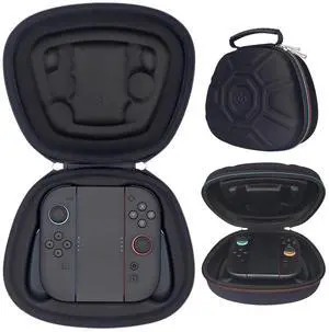 Carry Case Compatible with Nintendo Joy-Con 2 & Official Grip, Buttons & Joysticks Full Protection, Hard Shell Original Switch 2 Controllers Travel Storage Case Joycon Carrying Pouch -Black Carry Case Compatible with Nintendo Joy-Con 2 & Official Grip, Buttons & Joysticks Full Protection, Hard Shell Original Switch 2 Controllers Travel Storage Case Joycon Carrying Pouch -Black