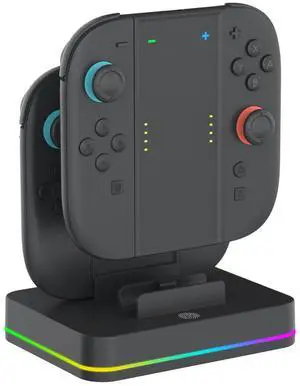 Switch 2 Joy-Con Charging Dock and Grip 2-IN-1 Switch 2 Joy-Con Charging Dock and Grip 2-IN-1