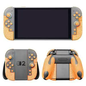 Controller Grip Kit for Nintendo Switch 2, Textured Skin, Anti-Skid, Sweat-Absorbent. Compatible with Joy-Con 2 controllers, featuring handle grips, buttons,triggers (Ultra - Bright Orange) Controller Grip Kit for Nintendo Switch 2, Textured Skin, Anti-Skid, Sweat-Absorbent. Compatible with Joy-Con 2 controllers, featuring handle grips, buttons,triggers (Ultra - Bright Orange)