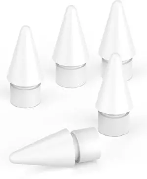 5 Pack Upgraded Replacement Tips for Apple Pencil Tips, Pencil Pro Tips Set 5 Pack Upgraded Replacement Tips for Apple Pencil Tips, Pencil Pro Tips Set