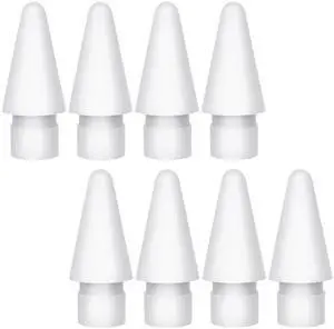 Pencil Tips Replacement for Apple Pencil 1st Generation/ 2nd Gen/Pencil Pro/USB-C, Upgraded iPencil Nibs 8 Pieces Pencil Tips Replacement for Apple Pencil 1st Generation/ 2nd Gen/Pencil Pro/USB-C, Upgraded iPencil Nibs 8 Pieces