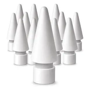 12-Pack Replacement Tips for Apple Pencil, Original-Style White 12-Pack Replacement Tips for Apple Pencil, Original-Style White