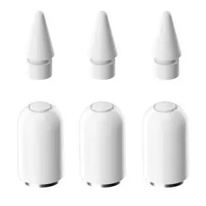 Magnetic Replacement Cap and Tips for Apple Pencil 1st Gen, 6 Pack Magnetic Replacement Cap and Tips for Apple Pencil 1st Gen, 6 Pack
