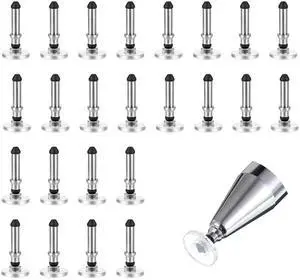 24 Pcs Stylus Tips Replacement Tips Only, Stylus Pen Tip Replacement High Precision Replaceable Pen Disc Tops Universal Round Shape Penpoint for Mobile Phones and Tablet PC Touch Screen Devices 24 Pcs Stylus Tips Replacement Tips Only, Stylus Pen Tip Replacement High Precision Replaceable Pen Disc Tops Universal Round Shape Penpoint for Mobile Phones and Tablet PC Touch Screen Devices