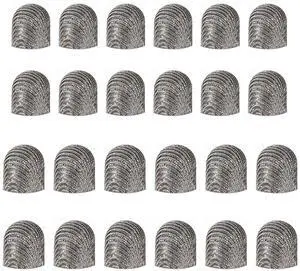 24Pcs Replaceable Mesh Fiber Tips 2 Sizes Stylus Tips, Stylus Replacement Tips for Stylus Pen,(5mm / 0.2 Inch, 6mm / 0.24 Inch) 24Pcs Replaceable Mesh Fiber Tips 2 Sizes Stylus Tips, Stylus Replacement Tips for Stylus Pen,(5mm / 0.2 Inch, 6mm / 0.24 Inch)