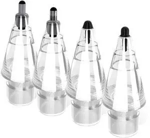 Replacement Tips for Apple Pencil 1st & 2nd Gen, Pro, USB-C, 2B Original/HB Bullet/HB Needle / 4B Needle Damping Nibs, Smooth Writing, Anti-Wear, Compatible with iPad Pencil Replacement Tips for Apple Pencil 1st & 2nd Gen, Pro, USB-C, 2B Original/HB Bullet/HB Needle / 4B Needle Damping Nibs, Smooth Writing, Anti-Wear, Compatible with iPad Pencil