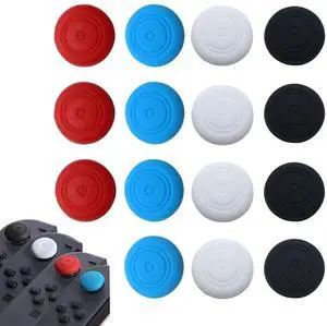 32 Pcs Silicone Joystick Thumb Stick Grip Cover, Analog Controller Gamepad Thumb Stick Grips Thumbsticks Joystick Cap Cover for Nintendo Switch NS Controller Joy-Con 32 Pcs Silicone Joystick Thumb Stick Grip Cover, Analog Controller Gamepad Thumb Stick Grips Thumbsticks Joystick Cap Cover for Nintendo Switch NS Controller Joy-Con