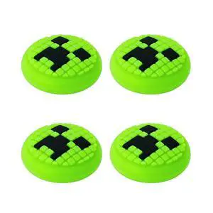 Thumb Grips Caps for Nintendo Switch 1/ OLED/Lite, 4 Pcs Silicone Thumb Grip Caps for Nintendo Switch Joystick Cover Cute Accessories Joy con Thumb Grips - Green Thumb Grips Caps for Nintendo Switch 1/ OLED/Lite, 4 Pcs Silicone Thumb Grip Caps for Nintendo Switch Joystick Cover Cute Accessories Joy con Thumb Grips - Green