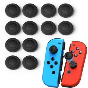 12 Pack Replacement Joystick Caps Thumb Grips for Nintendo Switch/OLED/Lite, Anti-Slip TPU Diamond Texture Analog Stick Covers for JoyCon Controller Repair Kit Accessories 12 Pack Replacement Joystick Caps Thumb Grips for Nintendo Switch/OLED/Lite, Anti-Slip TPU Diamond Texture Analog Stick Covers for JoyCon Controller Repair Kit Accessories