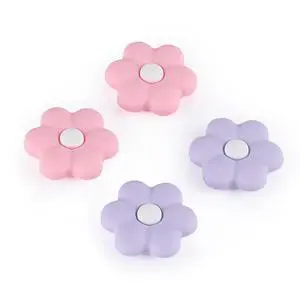 Switch 2 Game Console Thumb Grip Caps, Joystick Covers for Nintendo Switch 2, Purple Pink Daisy Flower Soft Silicone Analog Stick Caps for Switch 2 Joycon Controller, Kawaii Cozy Accessories-4PCS Switch 2 Game Console Thumb Grip Caps, Joystick Covers for Nintendo Switch 2, Purple Pink Daisy Flower Soft Silicone Analog Stick Caps for Switch 2 Joycon Controller, Kawaii Cozy Accessories-4PCS