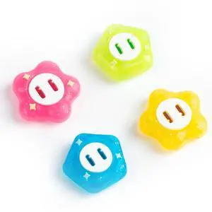 Thumb Grip Caps Compatible with Nintendo Switch, Soft Silicone Joystick Cover for Nintendo Switch/OLED/Lite Controller, 4PCS - Wonder Flower Thumb Grip Caps Compatible with Nintendo Switch, Soft Silicone Joystick Cover for Nintendo Switch/OLED/Lite Controller, 4PCS - Wonder Flower