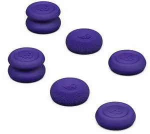 Skin, CQC and FPS Thumb Grip Set Joystick Cap Analog Stick Cap for Nintendo Switch Pro Controller & PS4 / Slim/Pro Controller- Galactic Purple, 3Pairs(6pcs) Skin, CQC and FPS Thumb Grip Set Joystick Cap Analog Stick Cap for Nintendo Switch Pro Controller & PS4 / Slim/Pro Controller- Galactic Purple, 3Pairs(6pcs)