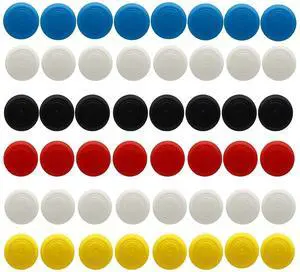 50PCS Replacement Controller Thumb Grip Caps Grips Analog Stick Cover Joystick Cap Silicone Cover for Nintendo Switch Lite OLED 50PCS Replacement Controller Thumb Grip Caps Grips Analog Stick Cover Joystick Cap Silicone Cover for Nintendo Switch Lite OLED