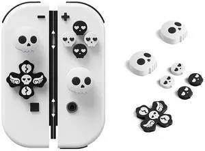Halloween Cross D-Pad Button Caps Set Joystick Cover,Cool Switch Thumb Grip Caps Compatible with Nintendo Switch/OLED/Lite,Soft Silicone ABXY Key Buttons Joystick Cap Covers Accessories Halloween Cross D-Pad Button Caps Set Joystick Cover,Cool Switch Thumb Grip Caps Compatible with Nintendo Switch/OLED/Lite,Soft Silicone ABXY Key Buttons Joystick Cap Covers Accessories