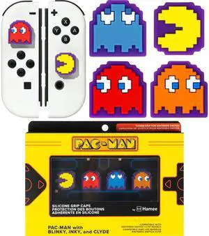 PAC-MAN Thumb Grips Character Joystick Grip Cover Silicone Soft Caps PAC-MAN Thumb Grips Character Joystick Grip Cover Silicone Soft Caps