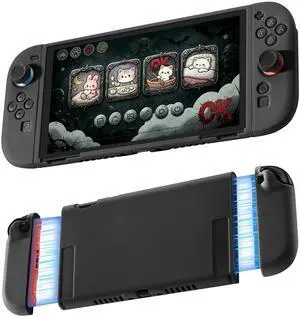 Textured Grip Protective Case Compatible with Nintendo Switch 2 (2025) Only Black Matte Shockproof TPU Shell with Anti-Slip Handles, Ergonomic & Comfort Slim Back Cover Textured Grip Protective Case Compatible with Nintendo Switch 2 (2025) Only Black Matte Shockproof TPU Shell with Anti-Slip Handles, Ergonomic & Comfort Slim Back Cover