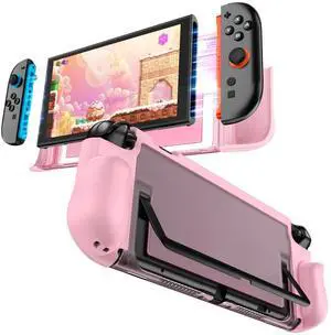 Dockable Protective Case for Nintendo Switch 2, TPU Ergonomic Grip Cover Dockable Protective Case for Nintendo Switch 2, TPU Ergonomic Grip Cover