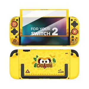 Dockable Protective Case for Switch 2, Hard Shell Case Cover Compatible for SN2, Switch 2 Case Protector with Joypad Grip Covers and 2 Joystick Caps (Protective Case with Screen Protector) Dockable Protective Case for Switch 2, Hard Shell Case Cover Compatible for SN2, Switch 2 Case Protector with Joypad Grip Covers and 2 Joystick Caps (Protective Case with Screen Protector)