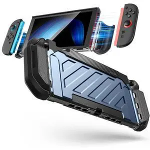for Nintendo Switch 2 Case 2025, Joy Con Remove Friendly, Blue for Nintendo Switch 2 Case 2025, Joy Con Remove Friendly, Blue