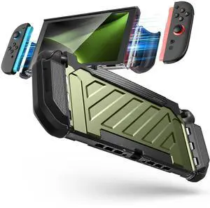 for Nintendo Switch 2 Case 2025, Joy Con Remove Friendly, Green for Nintendo Switch 2 Case 2025, Joy Con Remove Friendly, Green