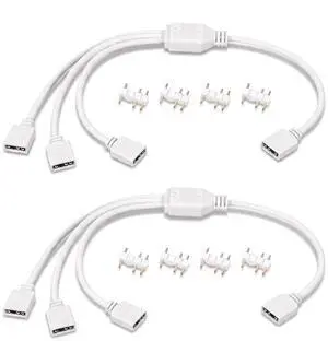 1 to 3 ARGB Splitter Cable 5V 3 Pin Addressable RGB Spliter Cables 2pcs 1-to-3 Y ARGB Splitter Extension Cable for Computer Chassis Extend Fans Or LED Series 11.8 inch 1 to 3 ARGB Splitter Cable 5V 3 Pin Addressable RGB Spliter Cables 2pcs 1-to-3 Y ARGB Splitter Extension Cable for Computer Chassis Extend Fans Or LED Series 11.8 inch