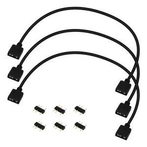 3 Pcs ARGB Extension Cable (11.8in) 3 Pcs ARGB Extension Cable (11.8in)