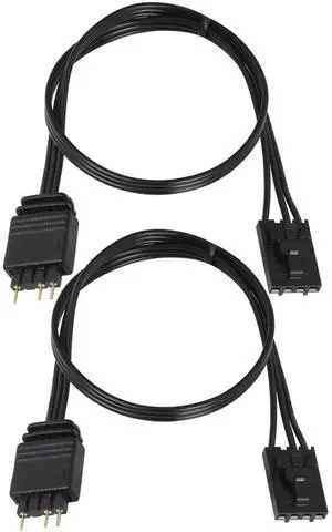 2PCS Fan Light Adapter Cable Extension Cable Adapter Cable 30cm Can Connect to Any 5V 3-Pin ARGB Devices 2PCS Fan Light Adapter Cable Extension Cable Adapter Cable 30cm Can Connect to Any 5V 3-Pin ARGB Devices